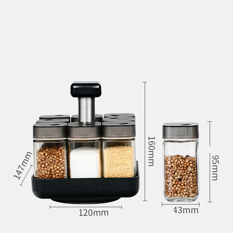 Spice Jar Glass Organizer: Transform Your Kitchen Today!